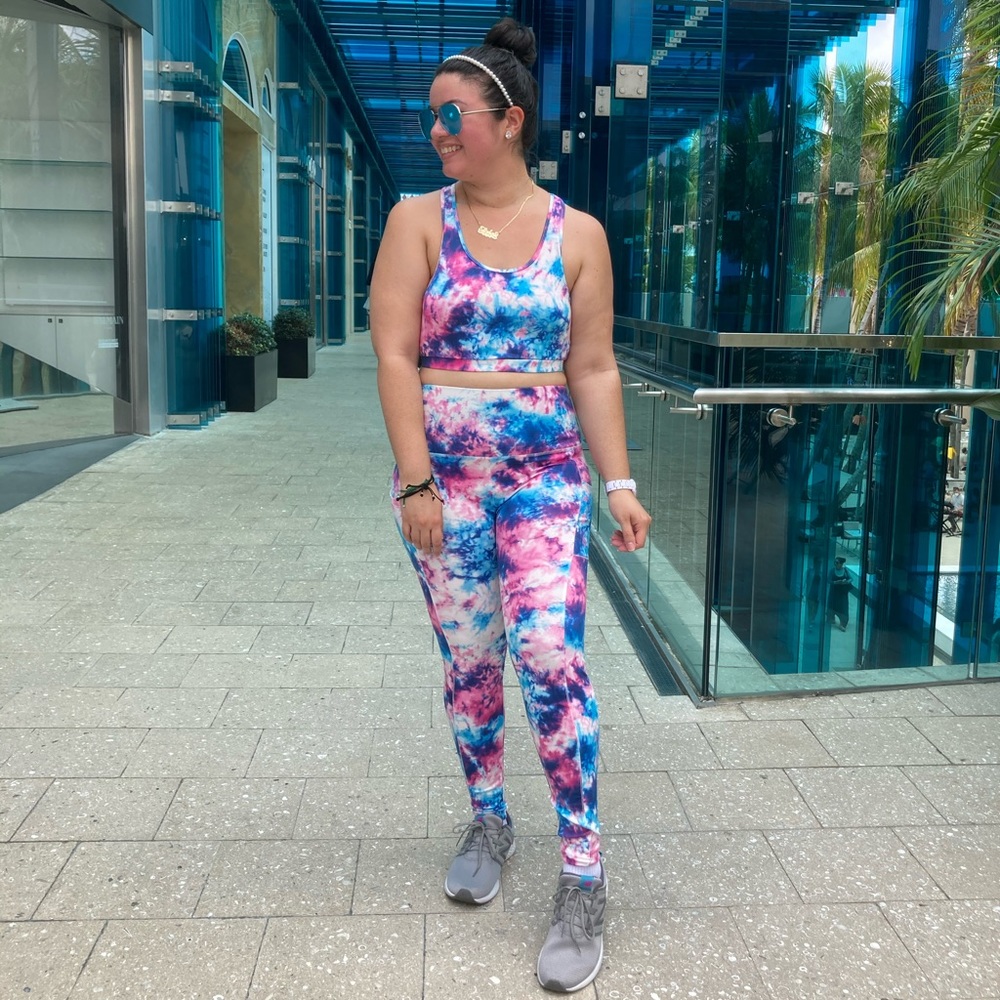 Tie Dye activewear set
